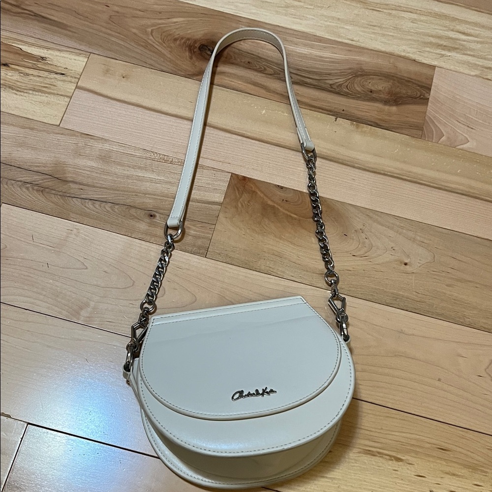 Charles and Keith off white Shoulder Bag